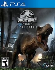 Jurassic World Evolution box art for Playstation 4